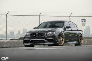 2017 BMW M5 Jatoba Brown by CLP Automotive on ADV.1 Wheels (ADV15R TRACK SPEC CS)